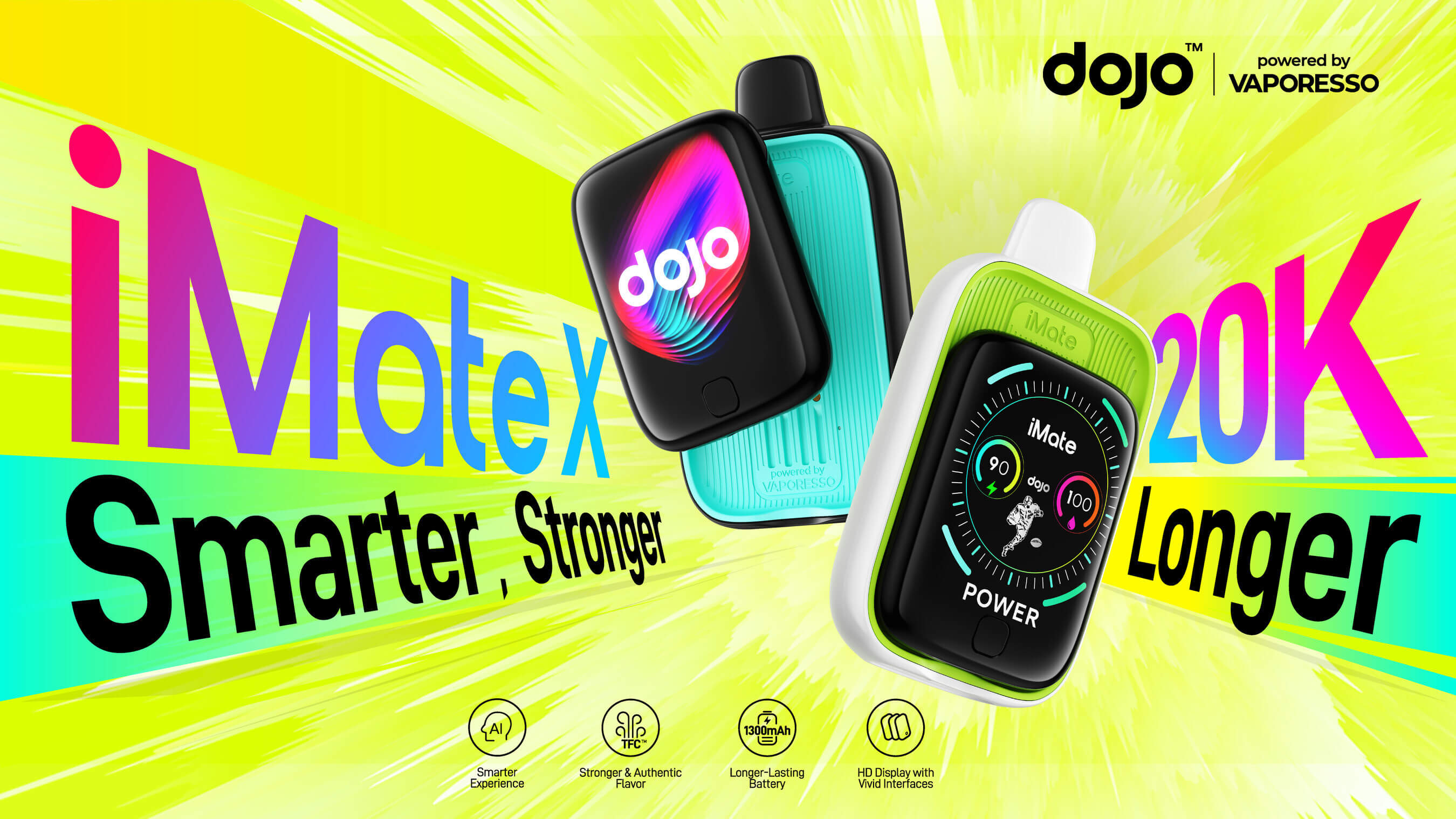 DOJO iMate X 20K Disposable Vape