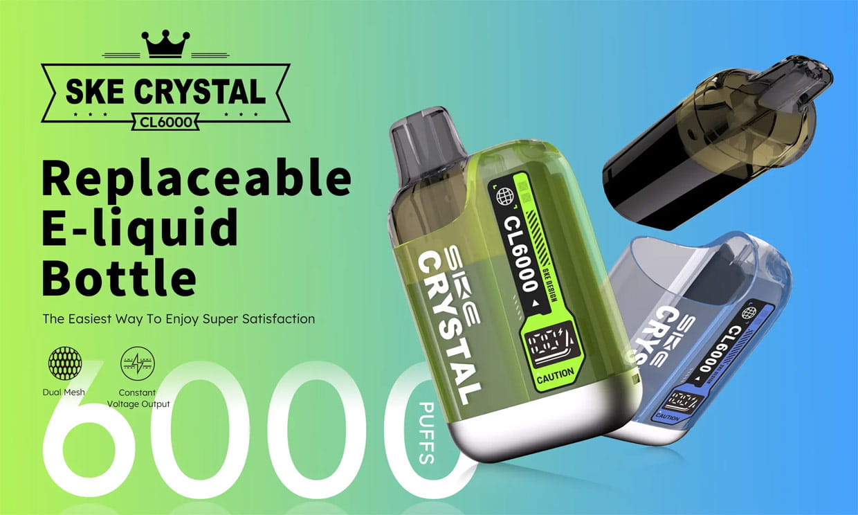 SKE VAPE Crystal CL6000 Device